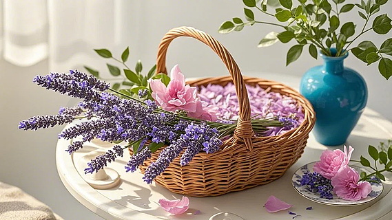 熏衣草花卉特寫細節 高清圖片免費下載指南